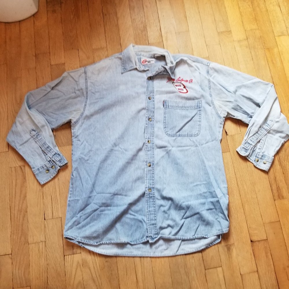 American Vintage Light Blue Casual Button Down Shirt